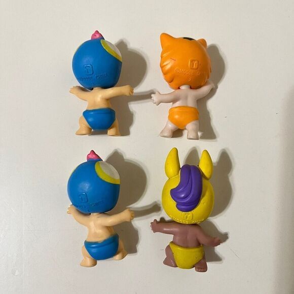 Moose Toys Twozies Lot of 7 Duck Tiger Dog Parrot Fish Donkey - Picture 5 of 5